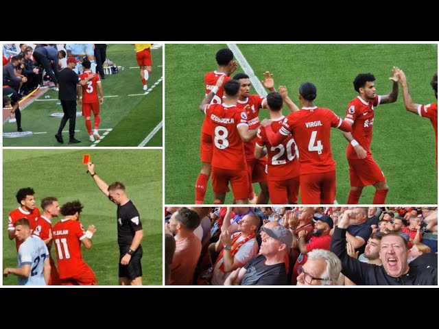 DIAZ VOLLEY, MAC ALLISTER RED CARD, ENDO DEBUT! LIVERPOOL 3-1 BOURNEMOUTH | MATCH VLOG