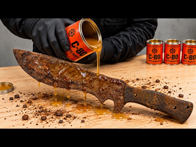 Millions Have NEVER Seen a Rusty Blade Restored Like This — The Result Is INSANE!