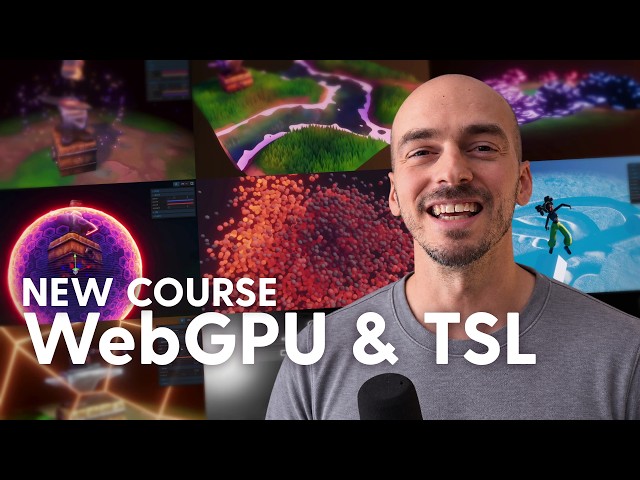 WebGPU & TSL in Three.js — The new course