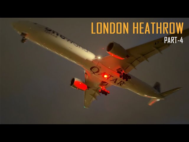 Storm Isha Wobbly Landings at London Heathrow with Flight details and ATC - Part 4