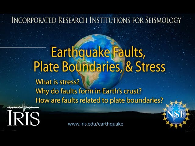 Earthquake Faults, Plate Boundaries, & Stress