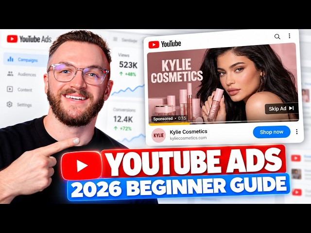 YouTube Ads Tutorial (2026 Beginner Guide)