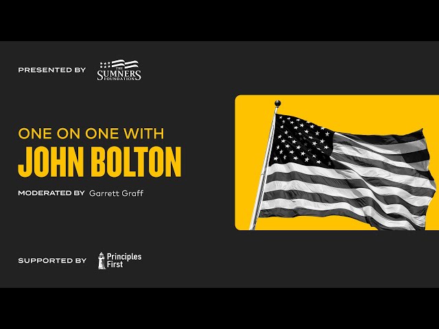 One on One with John Bolton