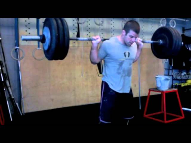 Rob Orlando's Bear Complex at 200 lbs.