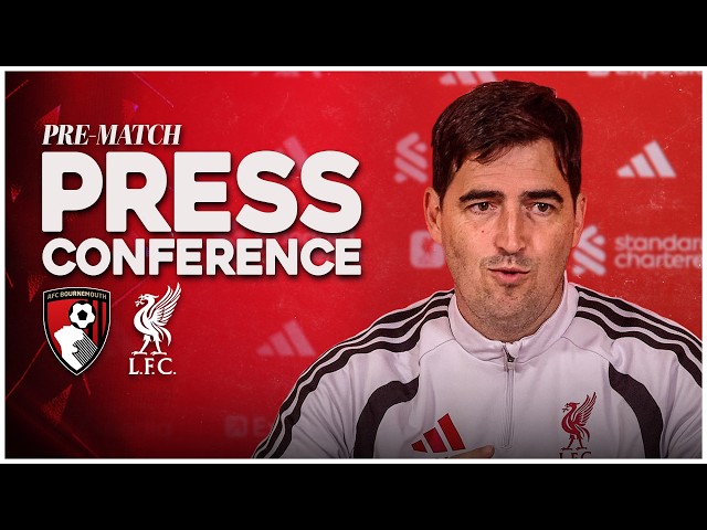 Bournemouth v Liverpool | Andoni Iraola Premier League Pre-Match Press Conference