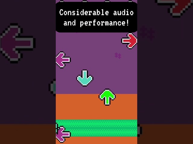 I MADE FNF FOR THE GBA!!! #fnf #gba #demake #retro