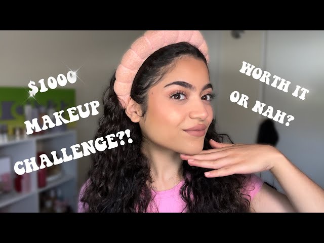 DOING A FULL FACE OF $1000 MAKEUP: Is It Worth It?