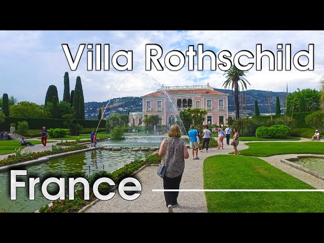 Visiting Villa Ephrussi de Rothschild with Garden (France, Cap Ferrat)