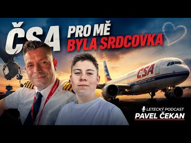 🧑‍✈️Pavel Čekan: ČSA pro mě byla srdcovka | Létali jsme na základny F-16😱