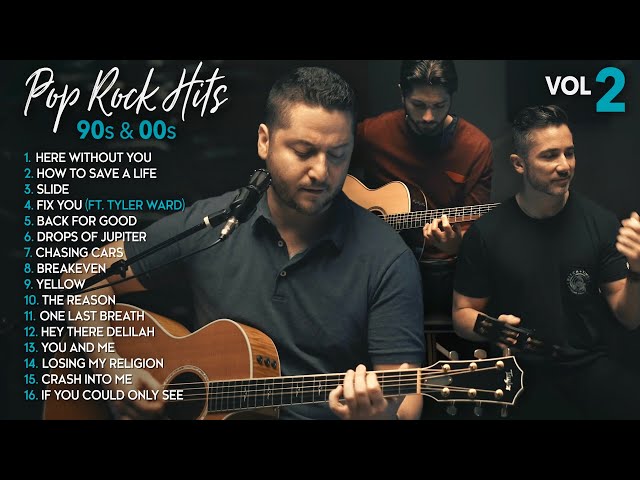 Boyce Avenue Acoustic Cover 90s & 00s Pop Rock Hit Songs Vol. 2 (Slide, Fix You, The Reason, Yellow)