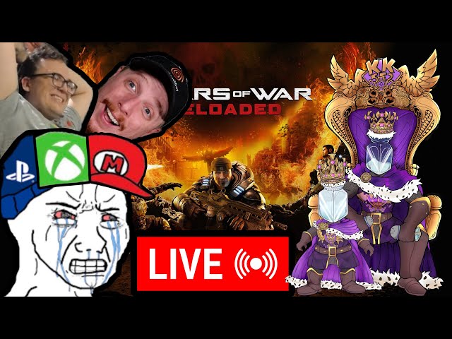 Gears of War Is Coming To PlayStation And Fanboys Are Going INSANE! COME WATCH THE SALT LIVE!!!