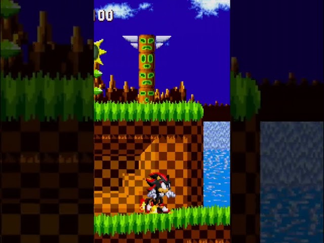 Shadow the Hedgehog in Sonic 1 Hack #shorts