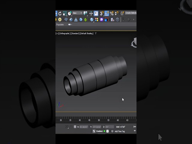 Easy 3ds Max Hard Surface Modeling Tutorial