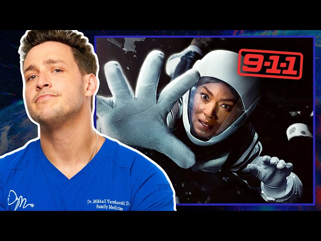 Doctor & Astronaut React To 9-1-1 Space Episode