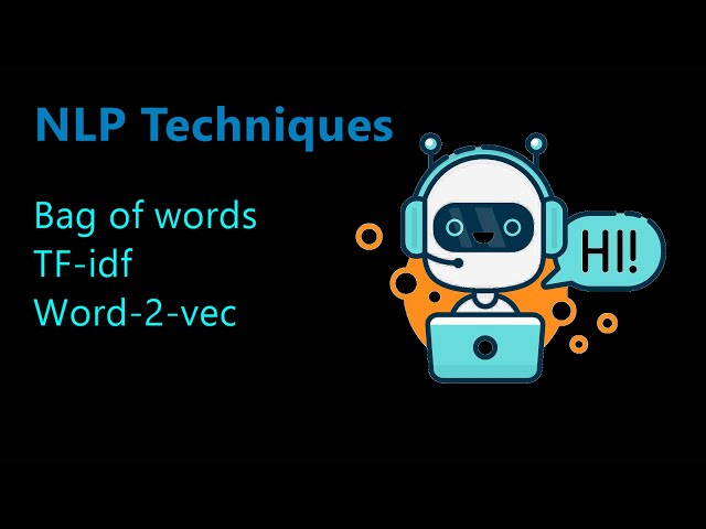 NLP Techniques | TF-iDF and bag of words Hands on | Natural Language Processing