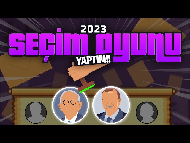 Seçim oyunu yaptım. | The Election Devlog