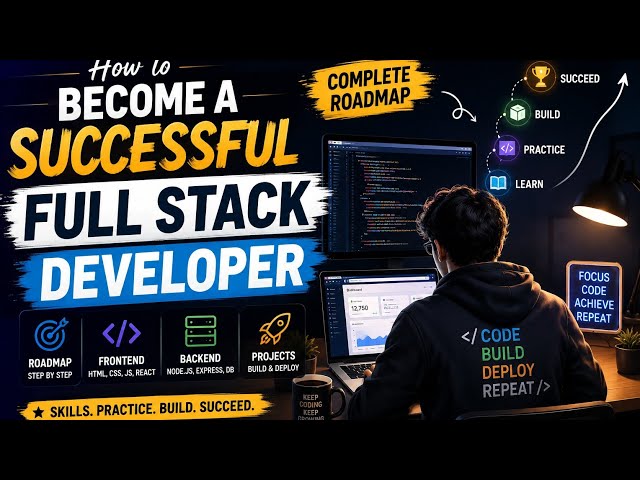HOW TO BECOME A SUCCESSFUL FULL STACK DEVELOPER 