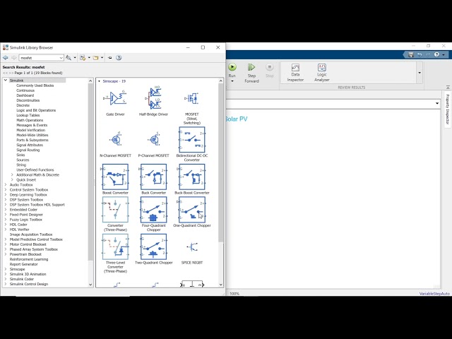 Battery Charger using Solar PV | Boost converter | Matlab Simulink
