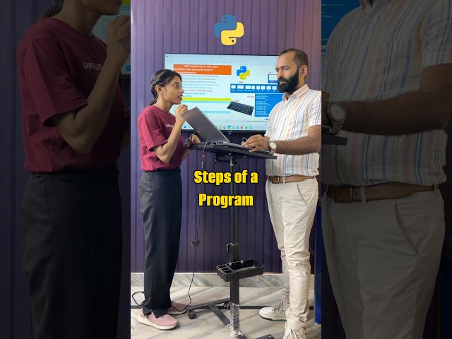 How many steps are involved in a program ?