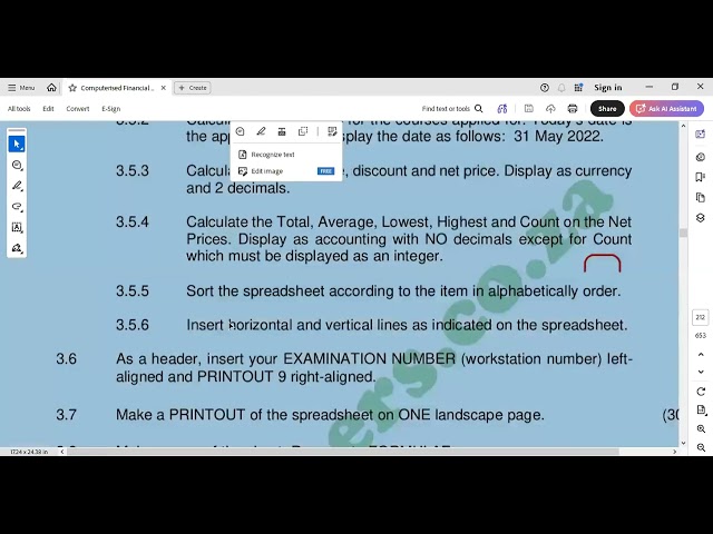 CFS N6 Advanced Excel June 2023 2 of 2