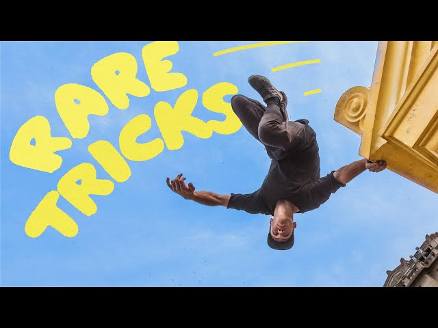 51 rare Parkour Tricks (with just a wall)