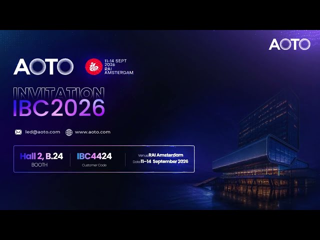 AOTO Is Ready for IBC2026 | See You in Amsterdam!