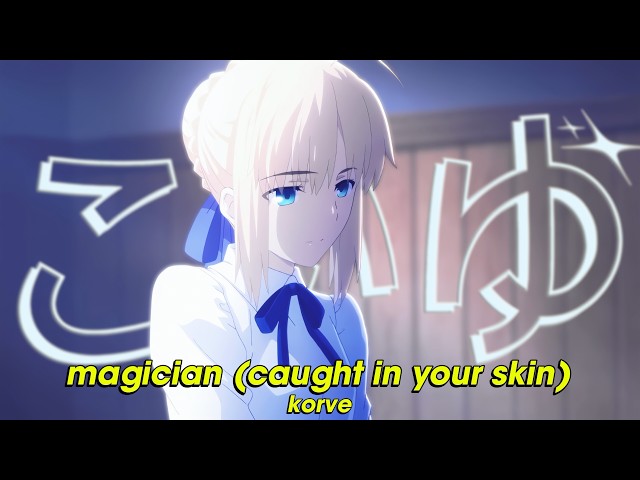 korve - magician (caught in your skin) (Lyrics)