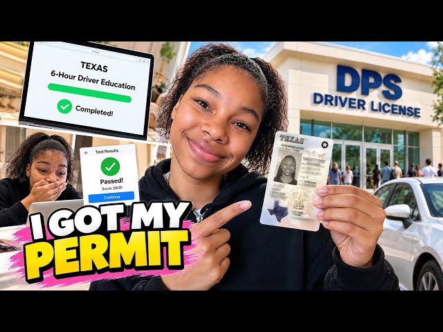 Getting My Learner’s Permit 🚗