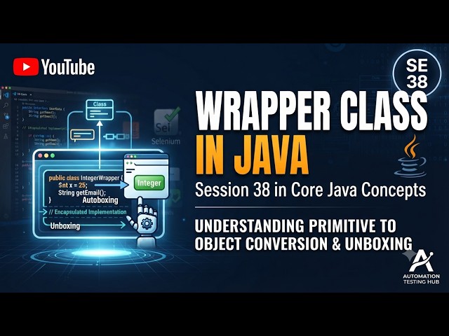 Session 38 Wrapper class in java