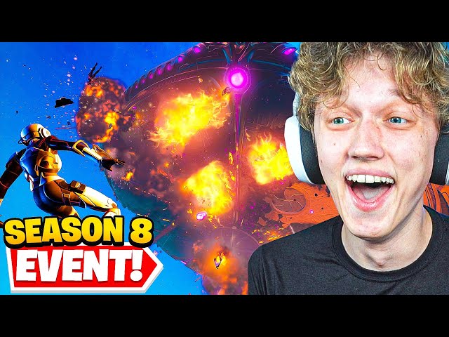 FORTNITE SEASON 8 EVENT REACTION! (Operation Sky Fire)