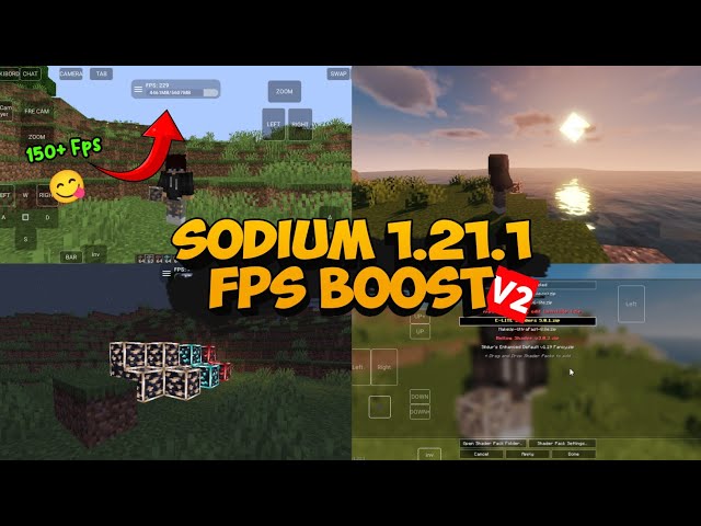 1.21.1 FPS Boost Modpack 100+ FPS 🔥😋 Complete with shaders and settings