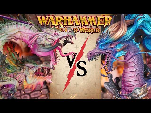 *DOUBLE DRAGON* Grand Cathay vs Warriors of Chaos | Warhammer The Old World Battle Report