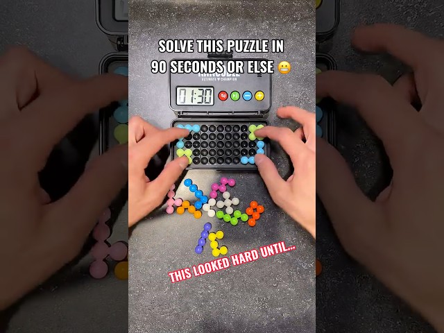 This Puzzle Looked VERY Hard Until…
