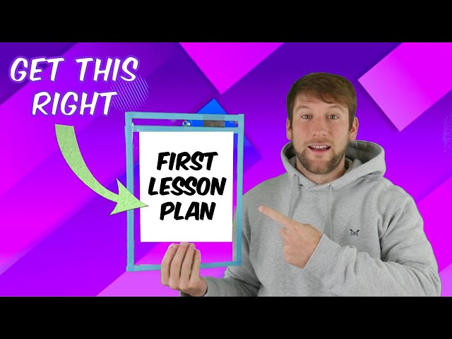 ULTIMATE Plan for First Lesson With Private ESL Students