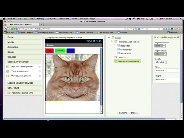 App Inventor 2  Paintpot Tutorial, p1   YouTube