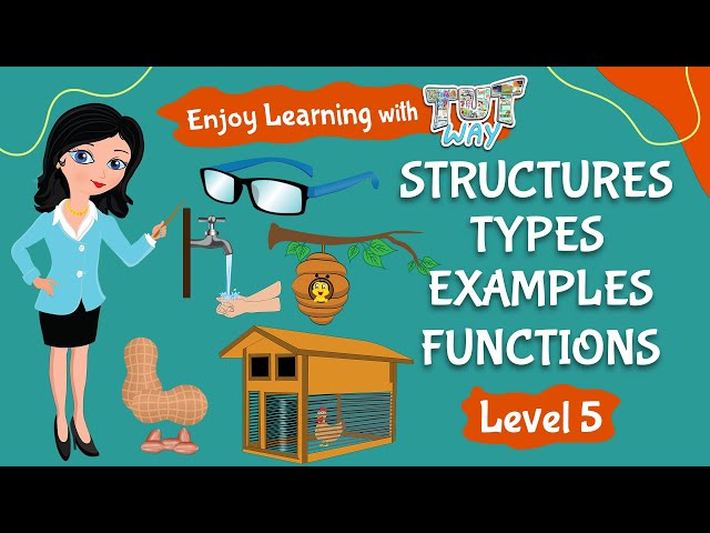 Structures | Types | Examples | Functions | Science | TutWay