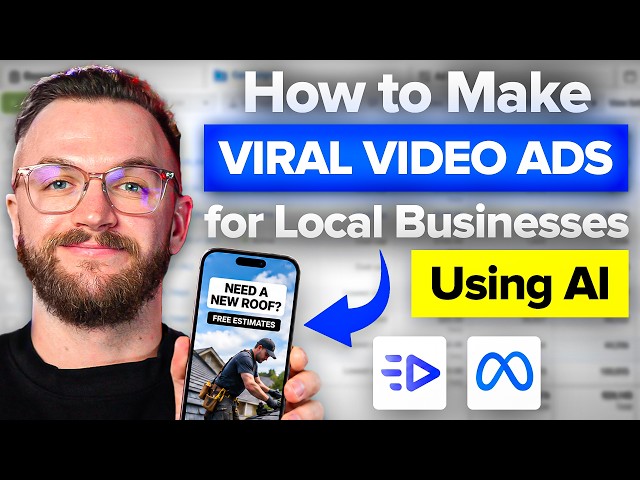 How to Make Service Business Video Ads 100% Using AI