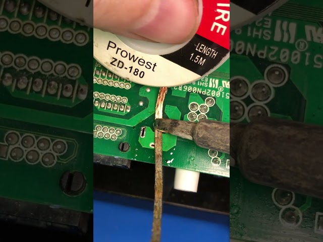 Soldering HACKS | Soldering with a soldering iron and How to use Desoldering wire for beginners