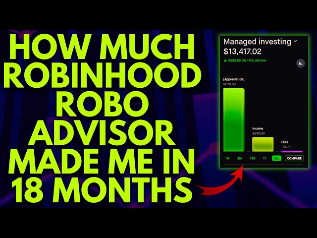 HOW MUCH ROBINHOOD ROBO ADVISOR MADE ME IN 18 MONTHS | ROBINHOOD STRATEGIES