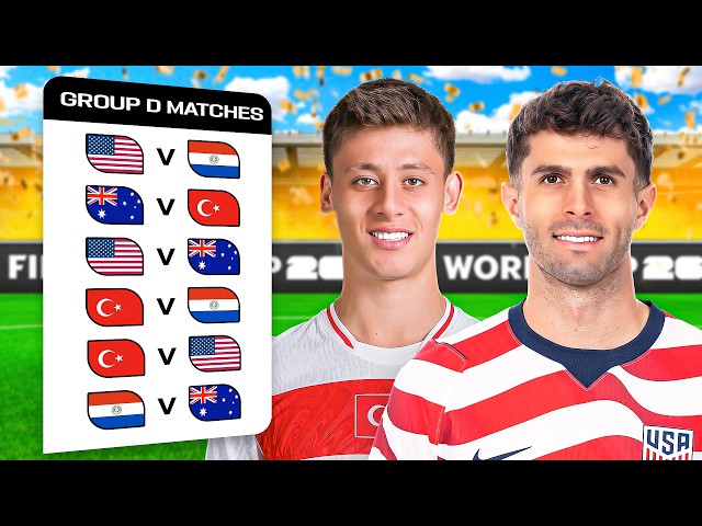 I Simulated Every Group D Match at the 2026 World Cup!