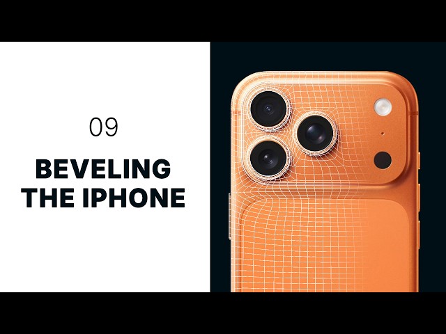 Blender Hard Surface: Model a Realistic iPhone | Part 9