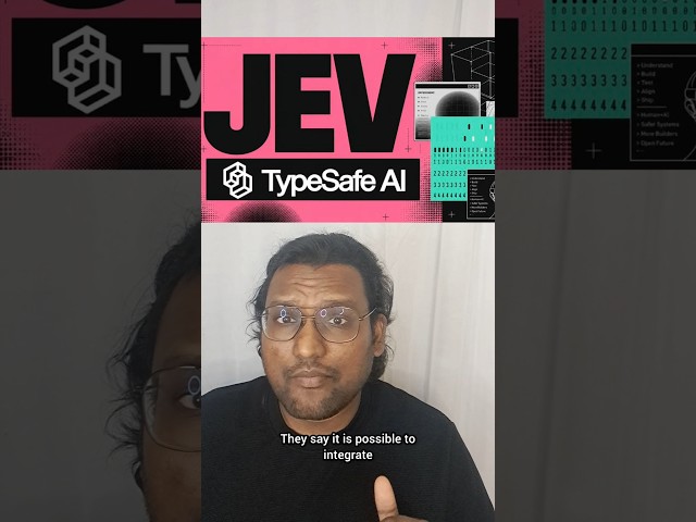 JEV Typesafe AI Model explained in Tamil #ai #aimodel