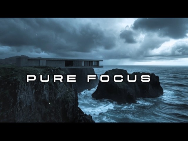 Deep Focus Music ~ 2 Hours for Study, Work & Peak Productivity | Obsidian Mind