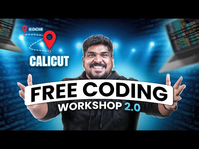 Kerala's Largest FREE & Offline Coding Workshop👨🏻‍💻🔥