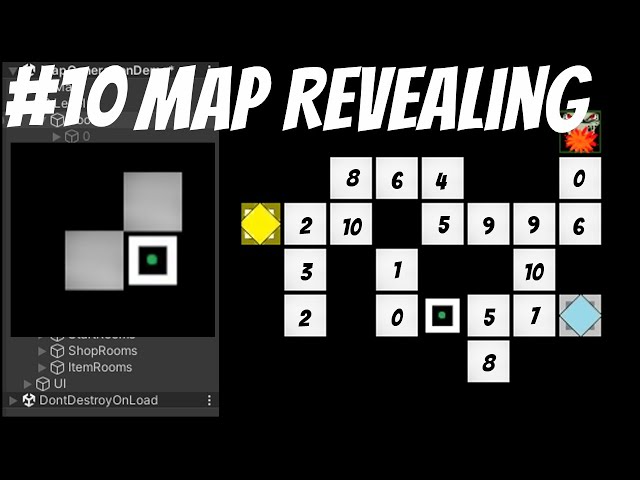 Unity - How to Create a Roguelike Dungeon Map (Like the Binding of Isaac) (Part 5)