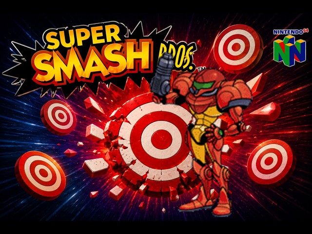 Super Smash Bros. 64 Break the Targets Samus