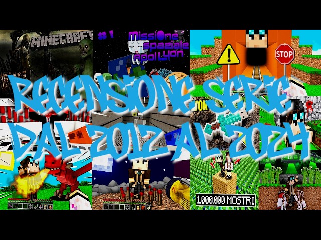 RECENSIONE SULLE SERIE HORROR DI MINECRAFT DI LYON WGF (DAL 2012 AL 2024)