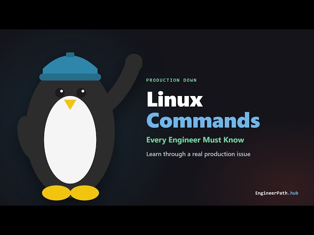 Linux Commands Every Engineer Should Know | Learn Through a Real Production Issue