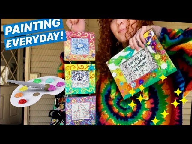 A WEEK IN THE LIFE OF A FULL-TIME ARTIST!