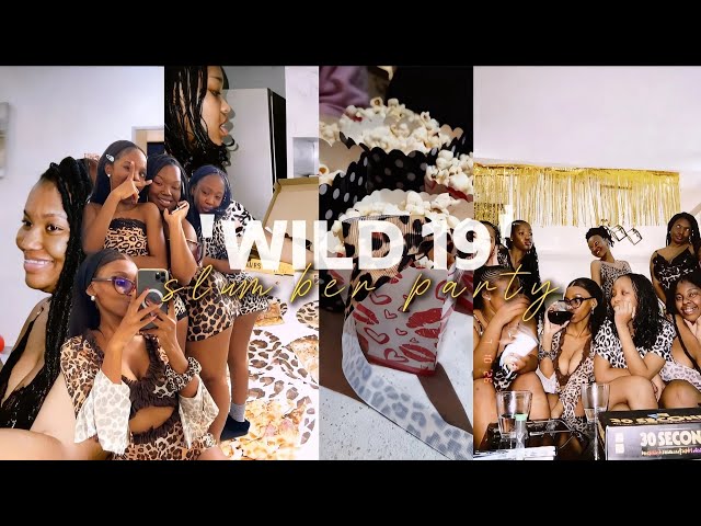 19TH BIRTHDAY VLOG 🐆 | Cheetah Print Party, Games, Food, Girls' Night Gone Wild + More